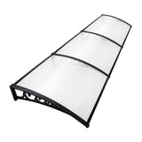 darrahopens Home & Garden > Shading Instahut DIY Window Door Awning Shade 1 x 3m - Transparent