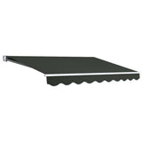 Darrahopens Home & Garden > Shading Instahut Folding Arm Awning Outdoor Awning Retractable Sunshade 2.5Mx2M Grey