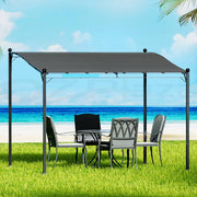 Darrahopens Home & Garden > Shading Instahut Gazebo 3m Party Marquee Outdoor Wedding Tent Iron Art Canopy Patio