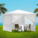 Darrahopens Home & Garden > Shading Instahut Gazebo 3x3 Outdoor Marquee Gazebos Wedding Party Camping Tent 4 Wall Panels