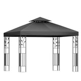 Darrahopens Home & Garden > Shading Instahut Gazebo 3x3m Party Marquee Outdoor Wedding Event Tent Iron Art Canopy
