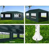 Darrahopens Home & Garden > Shading Instahut Gazebo 3x6 Outdoor Marquee Gazebos Wedding Party Camping Tent 4 Wall Panels