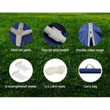 Darrahopens Home & Garden > Shading Instahut Gazebo 3x6 Outdoor Marquee Gazebos Wedding Party Camping Tent 6 Wall Panels