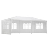 darrahopens Home & Garden > Shading Instahut Gazebo 3x6 Outdoor Marquee Side Wall Party Wedding Tent Camping White