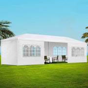 Darrahopens Home & Garden > Shading Instahut Gazebo 3x9 Outdoor Marquee Gazebos Wedding Party Camping Tent 8 Wall Panels