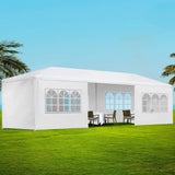 Darrahopens Home & Garden > Shading Instahut Gazebo 3x9 Outdoor Marquee Gazebos Wedding Party Camping Tent 8 Wall Panels