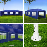 Darrahopens Home & Garden > Shading Instahut Gazebo 3x9 Outdoor Marquee Wedding Gazebos Tent Canopy Camping Tent BU