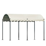 Darrahopens Home & Garden > Shading Instahut Gazebo 4x3m Party Marquee Outdoor Wedding Event Tent Iron Art Beige