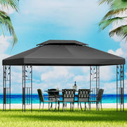 Darrahopens Home & Garden > Shading Instahut Gazebo 4x3m Party Marquee Outdoor Wedding Event Tent Iron Art Patio
