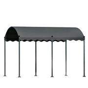 Darrahopens Home & Garden > Shading Instahut Gazebo 4x3m Party Marquee Outdoor Wedding Event Tent Iron Art Tent Grey