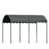 Darrahopens Home & Garden > Shading Instahut Gazebo 4x3m Party Marquee Outdoor Wedding Event Tent Iron Art Tent Grey