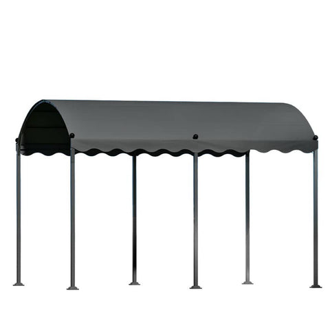 Darrahopens Home & Garden > Shading Instahut Gazebo 4x3m Party Marquee Outdoor Wedding Event Tent Iron Art Tent Grey