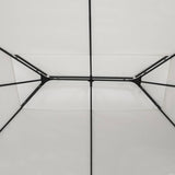 Darrahopens Home & Garden > Shading Instahut Gazebo 4x3m Party Marquee Outdoor Wedding Event Tent Iron Art White