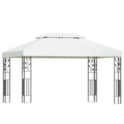 Darrahopens Home & Garden > Shading Instahut Gazebo 4x3m Party Marquee Outdoor Wedding Event Tent Iron Art White