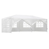Darrahopens Home & Garden > Shading Instahut Gazebo Outdoor Marquee Wedding Gazebos Party Tent Camping White 3x6m