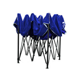 Darrahopens Home & Garden > Shading Instahut Gazebo Pop Up Marquee 3x3 Outdoor Tent Folding Wedding Gazebos Blue