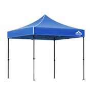 Darrahopens Home & Garden > Shading Instahut Gazebo Pop Up Marquee 3x3 Outdoor Wedding Gazebos Base Pod Kit Blue
