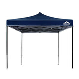 darrahopens Home & Garden > Shading Instahut Gazebo Pop Up Marquee 3x3m Outdoor Tent Folding Wedding Gazebos Navy