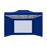 Darrahopens Home & Garden > Shading Instahut Gazebo Pop Up Marquee 3x4.5 Folding Wedding Tent Gazebos Shade Blue