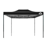 darrahopens Home & Garden > Shading Instahut Gazebo Pop Up Marquee 3x4.5m Outdoor Tent Folding Wedding Gazebos Black