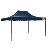 darrahopens Home & Garden > Shading Instahut Gazebo Pop Up Marquee 3x4.5m Outdoor Tent Folding Wedding Gazebos Navy