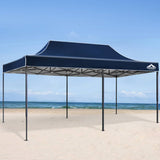 darrahopens Home & Garden > Shading Instahut Gazebo Pop Up Marquee 3x6 Outdoor Wedding Base Pod Kit Navy