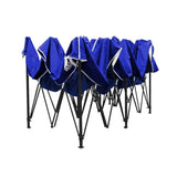 darrahopens Home & Garden > Shading Instahut Gazebo Pop Up Marquee 3x6m Folding Wedding Tent Gazebos Shade Blue
