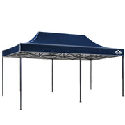 darrahopens Home & Garden > Shading Instahut Gazebo Pop Up Marquee 3x6m Outdoor Tent Folding Wedding Gazebos Navy