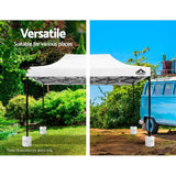darrahopens Home & Garden > Shading Instahut Gazebo Pop Up Marquee Outdoor Base Pod Kit Wedding Tent Canopy Leg