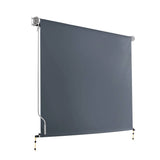 Darrahopens Home & Garden > Shading Instahut Outdoor Blind Privacy Screen Roll Down Awning Canopy Window 2.4X2.5M