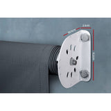 Darrahopens Home & Garden > Shading Instahut Outdoor Blind Window Roll Down Awning Canopy Privacy Screen 2.7X2.5M