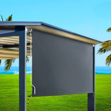 Darrahopens Home & Garden > Shading Instahut Outdoor Blind Window Roll Down Awning Canopy Privacy Screen 3X2.5M