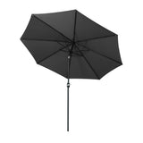 Darrahopens Home & Garden > Shading Instahut Outdoor Umbrella 3m Umbrellas Garden Beach Tilt Sun Patio Deck Pole UV