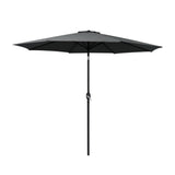 Darrahopens Home & Garden > Shading Instahut Outdoor Umbrella Umbrellas Beach Garden Tilt Sun Patio Deck Pole 2.7m