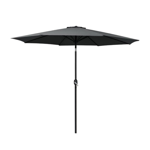 Darrahopens Home & Garden > Shading Instahut Outdoor Umbrella Umbrellas Beach Garden Tilt Sun Patio Deck Pole 2.7m