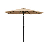 Darrahopens Home & Garden > Shading Instahut Outdoor Umbrella Umbrellas Beach Pole Garden Tilt Sun Patio UV 2.7m