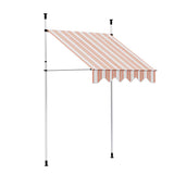 Darrahopens Home & Garden > Shading Instahut Retractable Pivot Arm Awning Outdoor Blinds Window Door Canopy 200cm