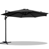 darrahopens Home & Garden > Shading Instahut Roma Outdoor Umbrella - Black