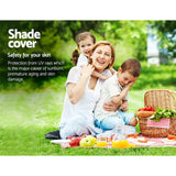 darrahopens Home & Garden > Shading Instahut Shade Sail Cloth Rectangle Shadesail Heavy Duty Sand Sun Canopy 6x8m