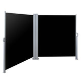 Darrahopens Home & Garden > Shading Instahut Side Awning Outdoor Blinds Sun Shade Retractable Screen 2X6M BK