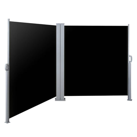 Darrahopens Home & Garden > Shading Instahut Side Awning Outdoor Blinds Sun Shade Retractable Screen 2X6M BK
