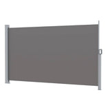 Darrahopens Home & Garden > Shading Instahut Side Awning Sun Shade Outdoor Blinds Retractable Screen 1.8X3M Grey