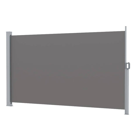 Darrahopens Home & Garden > Shading Instahut Side Awning Sun Shade Outdoor Blinds Retractable Screen 1.8X3M Grey