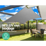 darrahopens Home & Garden > Shading Instahut Sun Shade Sail Cloth Shadecloth Outdoor Canopy Square  280gsm 6x6m