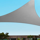 Darrahopens Home & Garden > Shading Instahut Sun Shade Sail Cloth Shadecloth Outdoor Canopy Triangle 280gsm 6x6x6m
