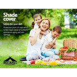 Darrahopens Home & Garden > Shading Instahut Sun Shade Sail Cloth Shadecloth Outdoor Canopy Triangle 280gsm 6x6x6m