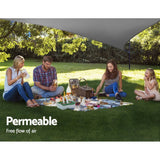 Darrahopens Home & Garden > Shading Instahut Sun Shade Sail Cloth Shadecloth Right Rectangle Canopy 280gsm 3x3x4.3m