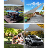 Darrahopens Home & Garden > Shading Instahut Sun Shade Sail Cloth Shadecloth Right Rectangle Canopy 280gsm 3x3x4.3m