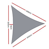 darrahopens Home & Garden > Shading Instahut Sun Shade Sail Shadecloth Outdoor 280gsm 5x5x5m