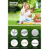 darrahopens Home & Garden > Shading Instahut Wedding Gazebo Outdoor Marquee Party Tent Event Canopy Camping 3x3 White